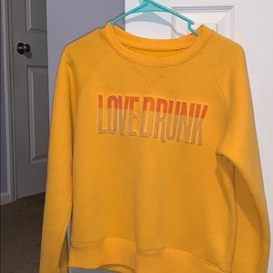 aeropostale love drunk crewneck